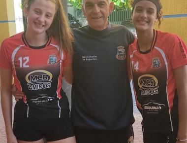 Atletas de Mercedes são selecionadas para a segunda fase do Paranaense de Vôlei